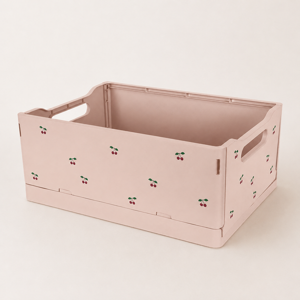 Konges Slojd - Storage Box Set - Cherry Blush (2 Pack)