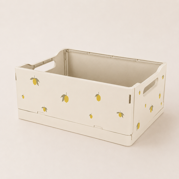 Konges Slojd - Storage Box Set - Lemon (2 Pack)