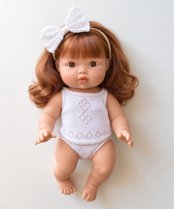 Mini Colettos - Sophia - Redhead Girl with Brown Eyes