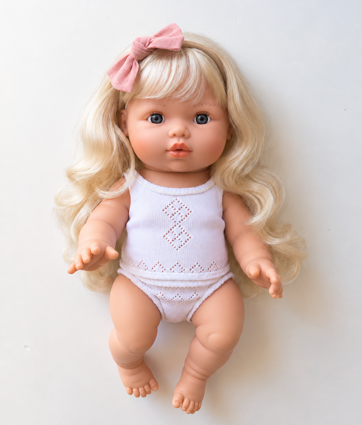 Mini Colettos - Sage - Light Blonde Hair with Blue Eyes