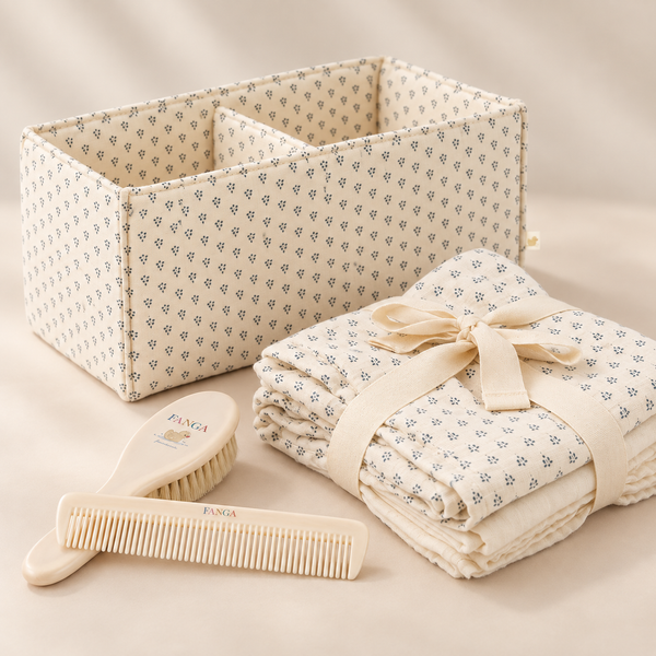 Konges Slojd - Fanga Fontana-  New Baby Bundle - Plunto Blu