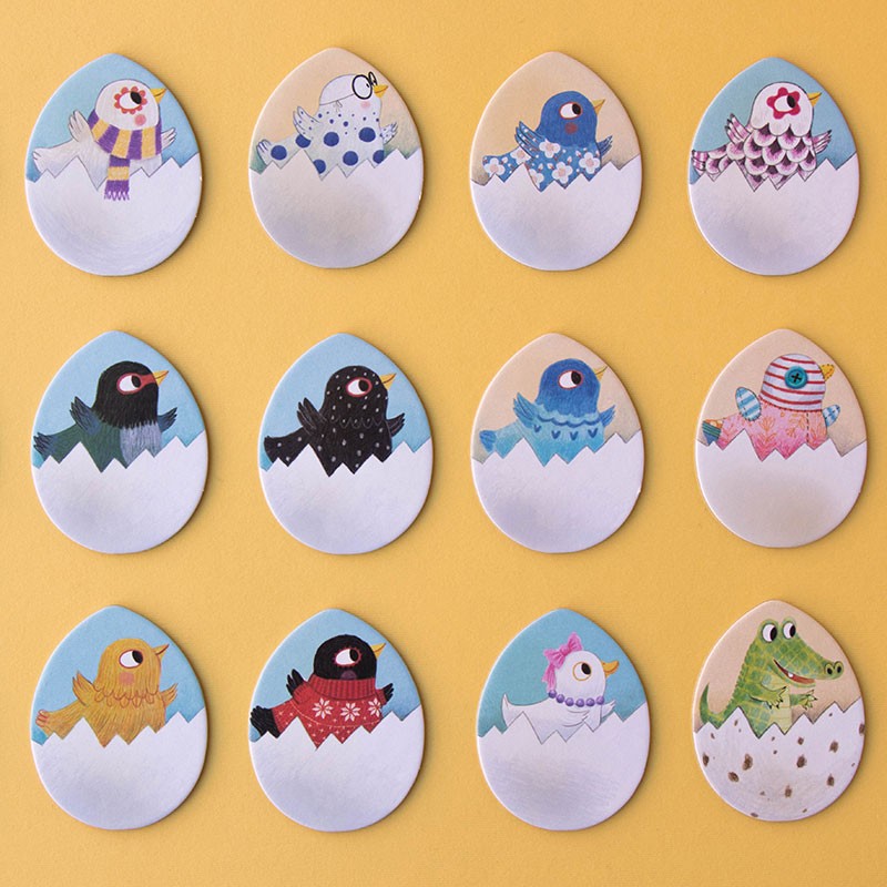 Londji – Chicks and Chickens - Memory Game