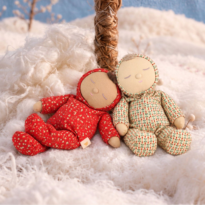 Dinkum Dolls - Dozy Dinkum Pie Hollyrose - Burgundy - Mabel & Fox