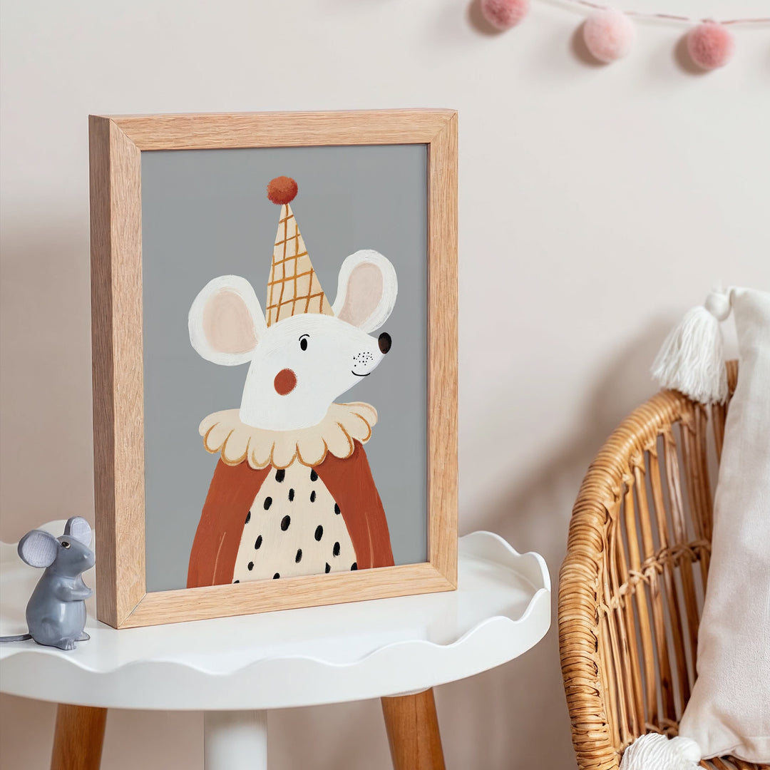 Mabel & Fox - Art Print - Circus Mouse - Mabel & Fox