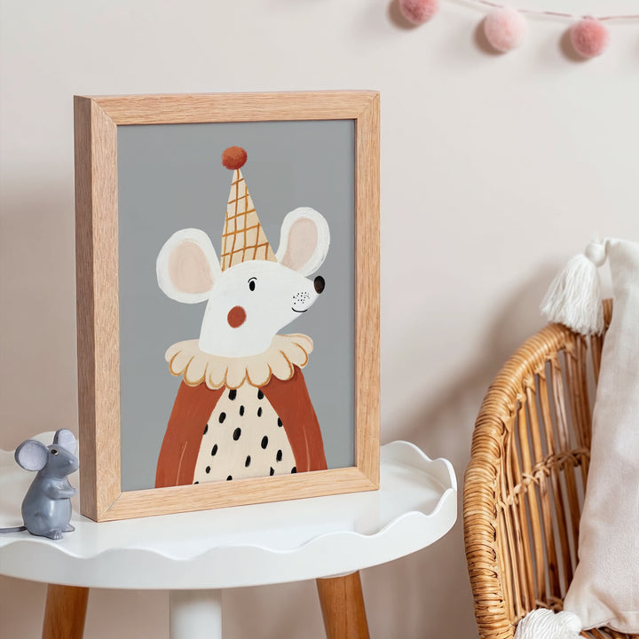 Mabel & Fox - Art Print - Circus Mouse - Mabel & Fox
