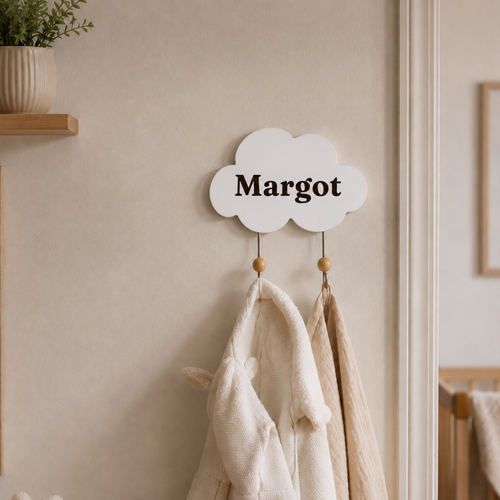 Jabadabado - Personalised Wall Hanger - Starry Night Cloud