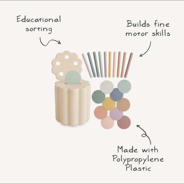 Mushie - Coin & Tube Sorting Set