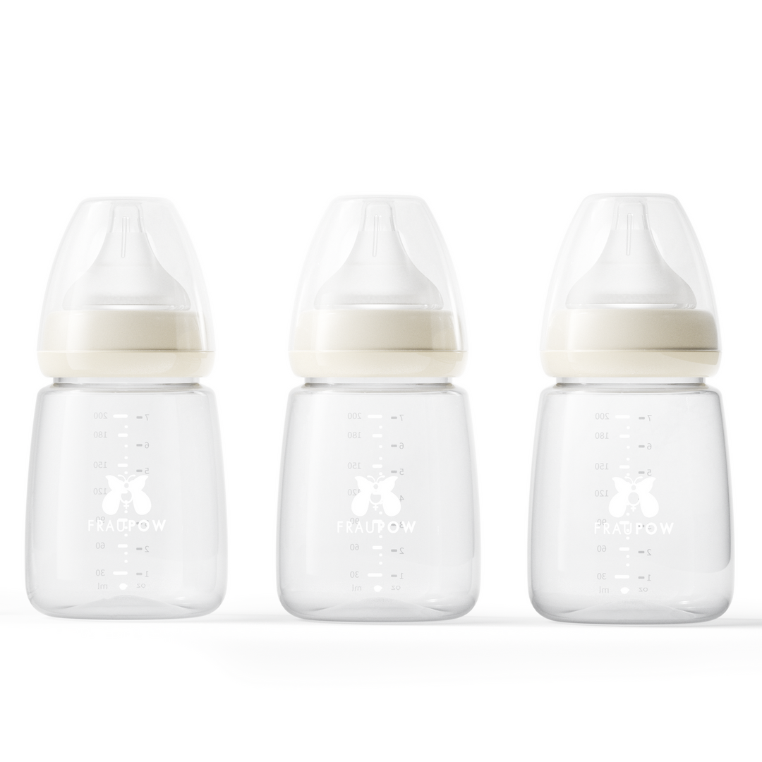Fraupow - Combi-Feed Baby Bottles (Pack of 3)