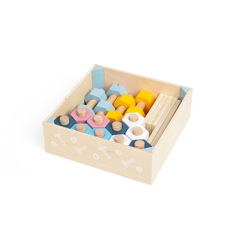 Bigjigs Toys - Crate of Nuts and Bolts