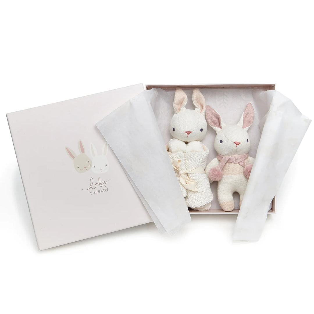 ThreadBear Designs - Bunny Gift Set - Cream