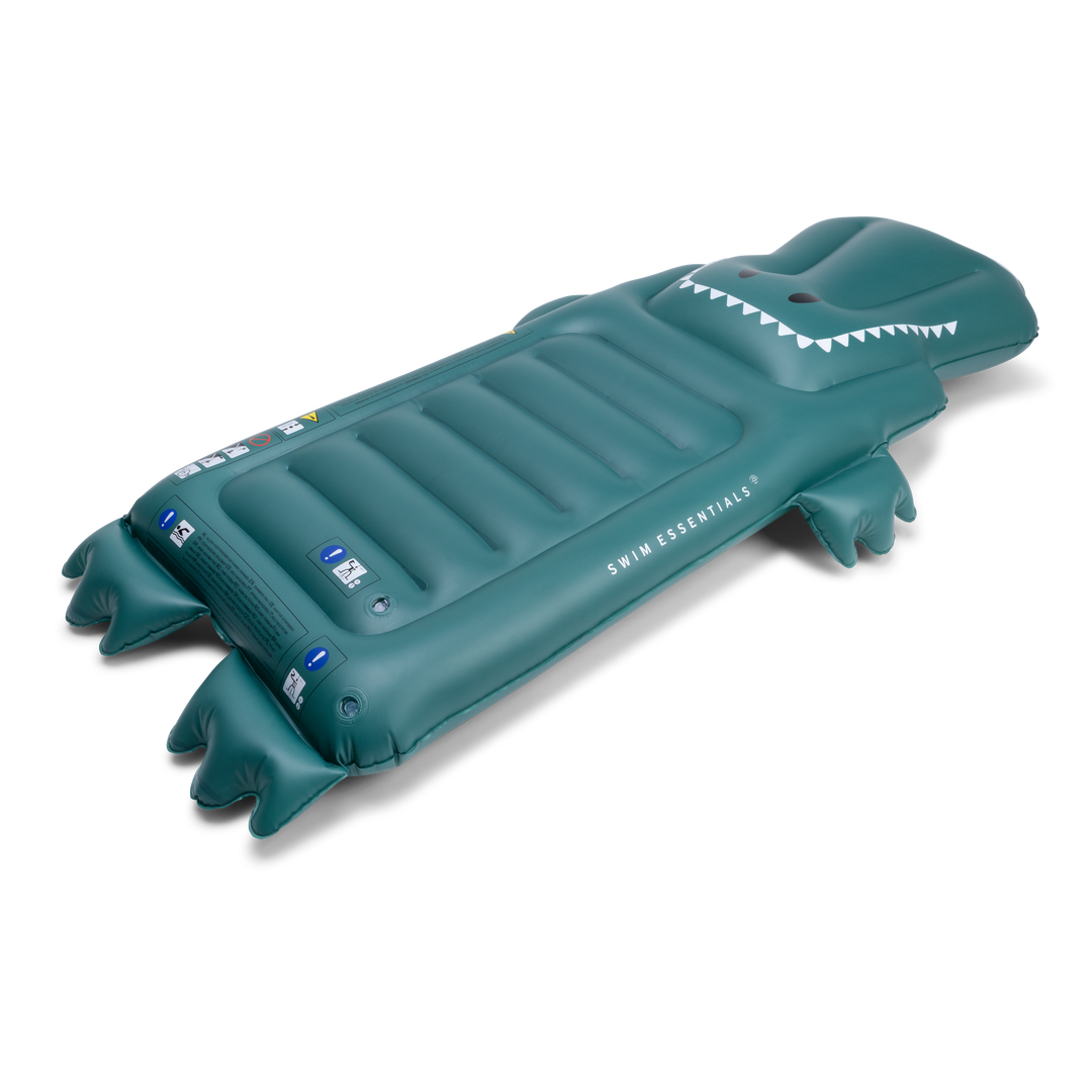 Swim Essentials - Animal Lie On Float - Crocodile - 180cm