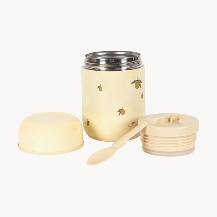 Konges Slojd – Thermo Food Jar – Lemon - Mabel & Fox