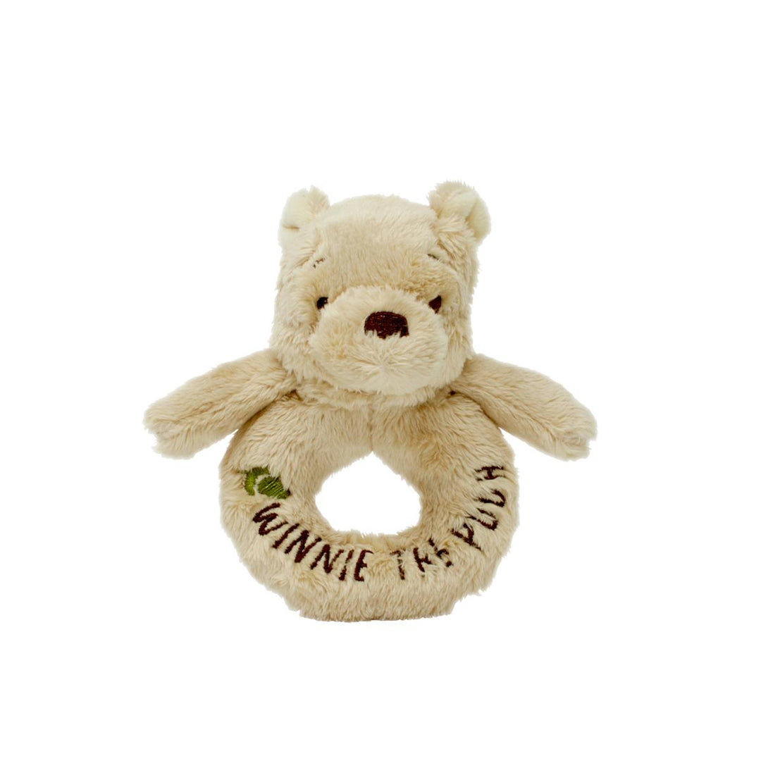 Rainbow Designs - Disney Classic Pooh Hundred Acre Wood -  Winnie the Pooh Ring Rattle