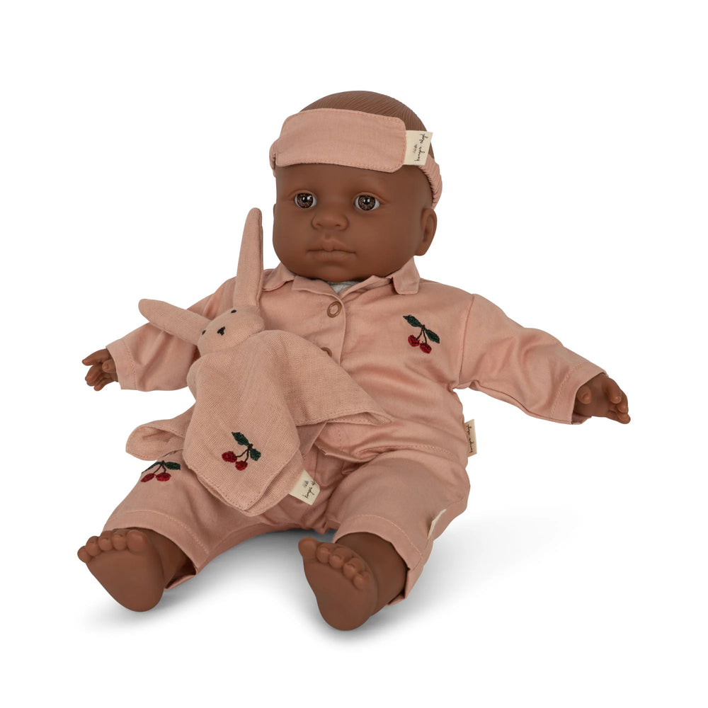 Konges Slojd - Doll Kit- Gerd Goes To Bed- Mahogany Rose - Mabel & Fox