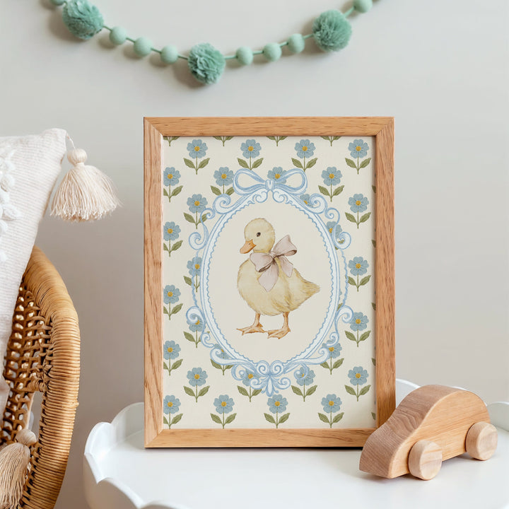 Kumo Art Prints - Vintage Duckling - Mabel & Fox