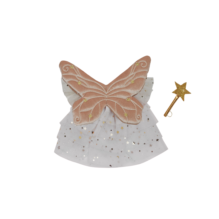 Olli Ella - Dinkum Dolls - Fairy Outfit Set - Pearl