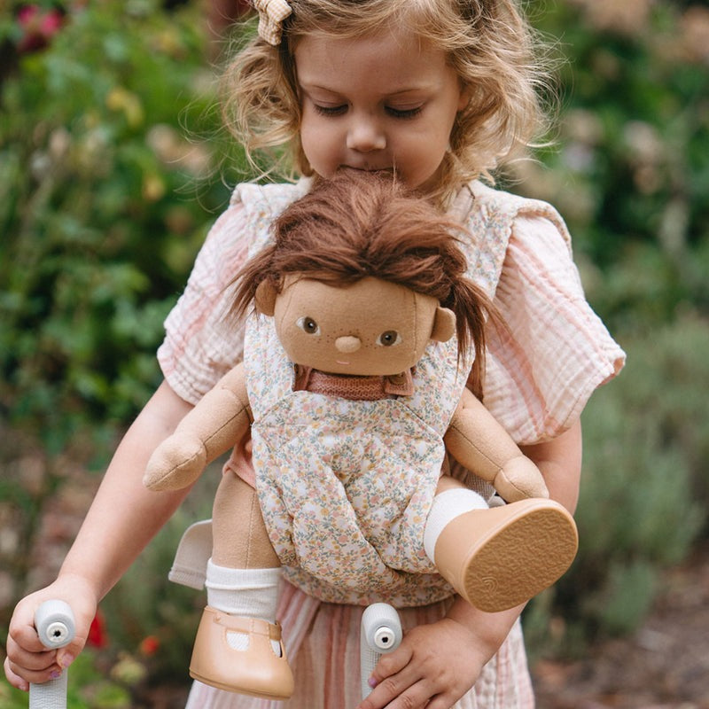 Dinkum Doll Quilted Carrier - Garden Floral