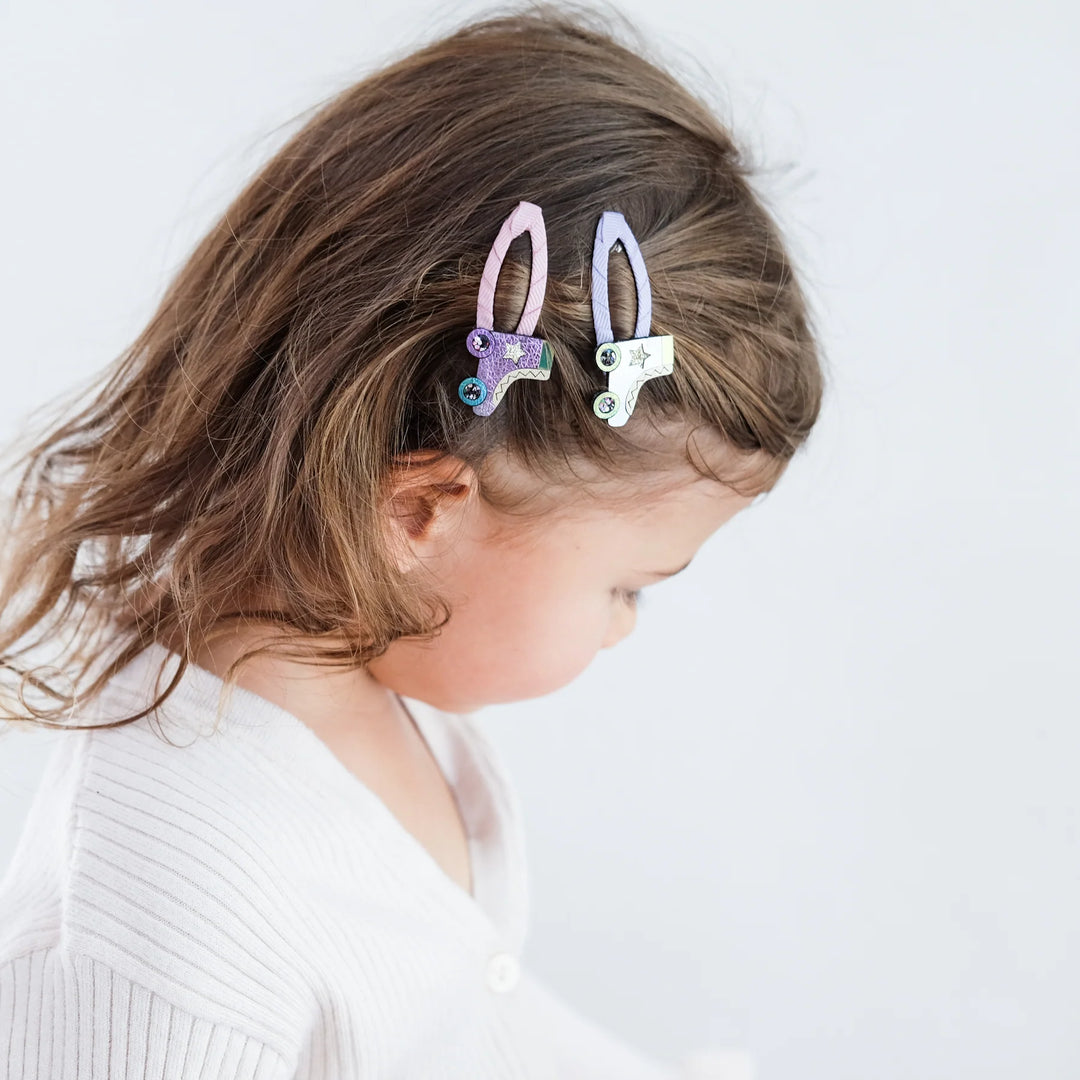 Mimi & Lula - Clic Clac Hair Clips - Disco Rollerskates