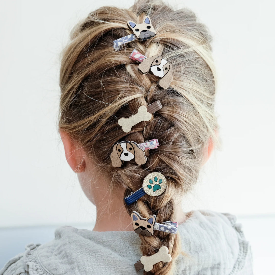 Mimi & Lula - Mini Hair Clips - Doggy