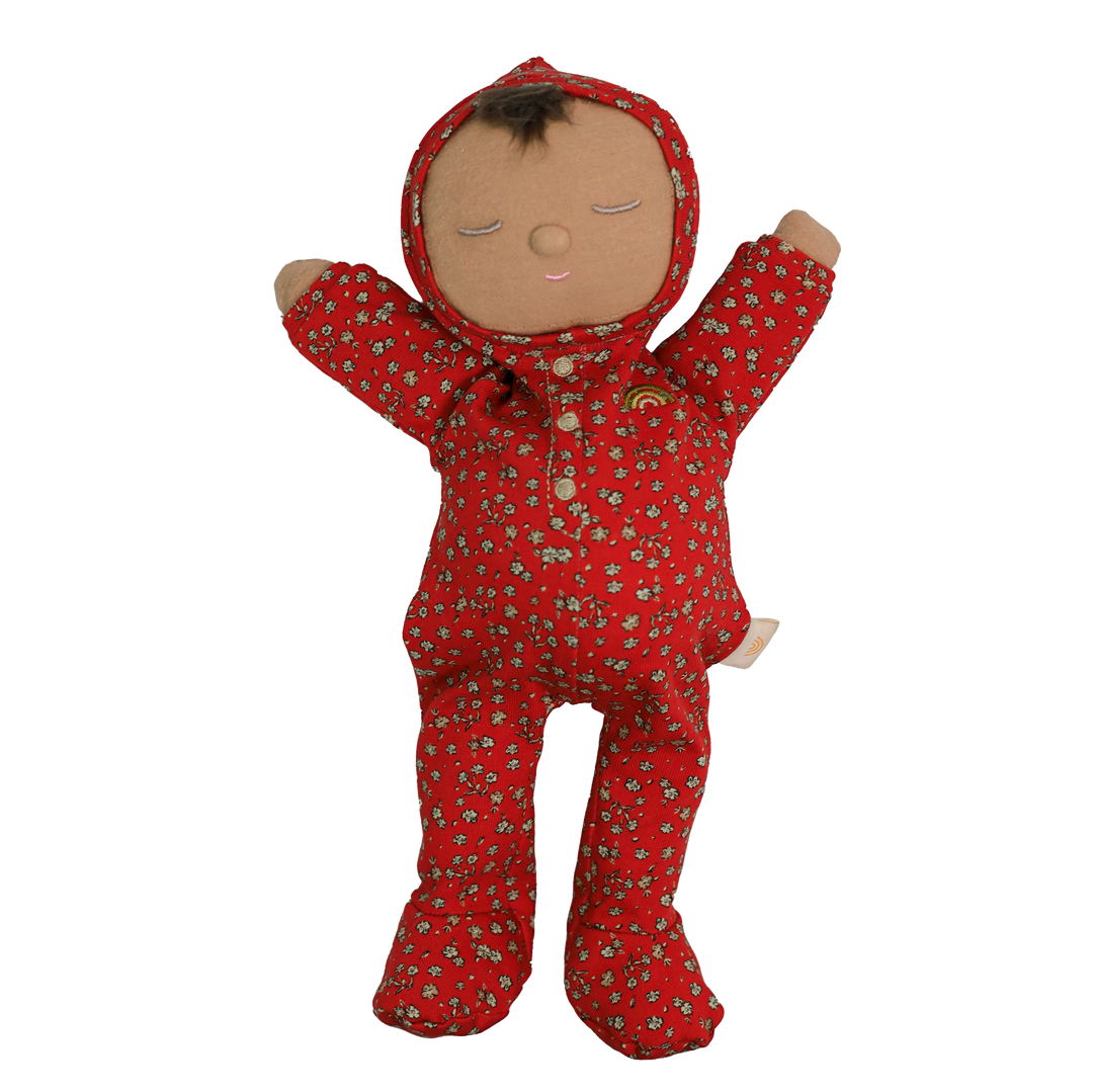 Dinkum Dolls - Dozy Dinkum Pie Hollyrose - Burgundy - Mabel & Fox