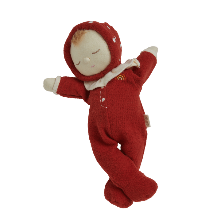 Olli Ella - Dozy Dinkum - Toadstool Moppet - Red