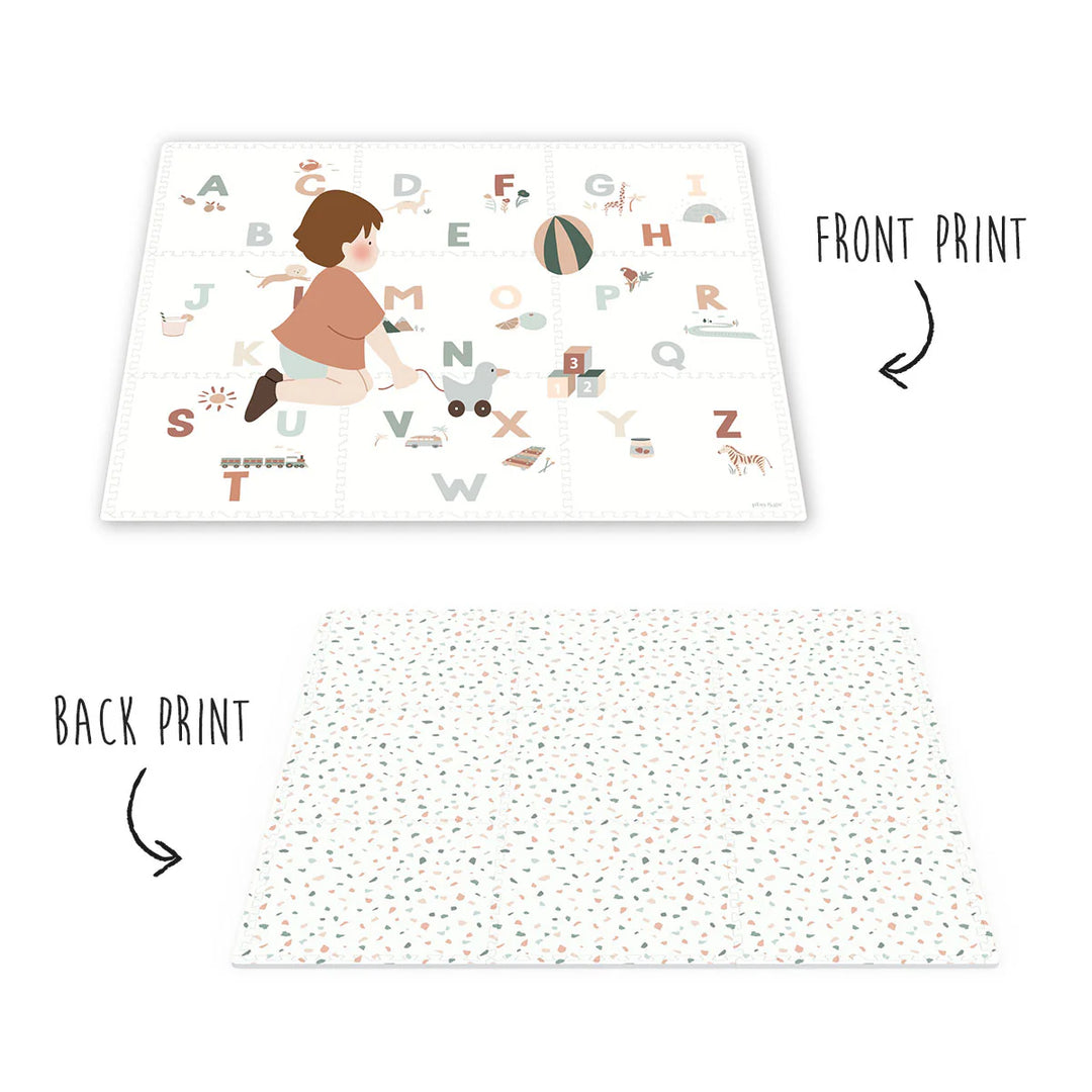Play & Go - 3 in 1 Activity Playmat - Alphabet Design - Mabel & Fox
