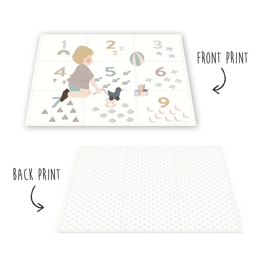 Play & Go - 3 in 1 Activity Playmat - Numbers Design - Mabel & Fox