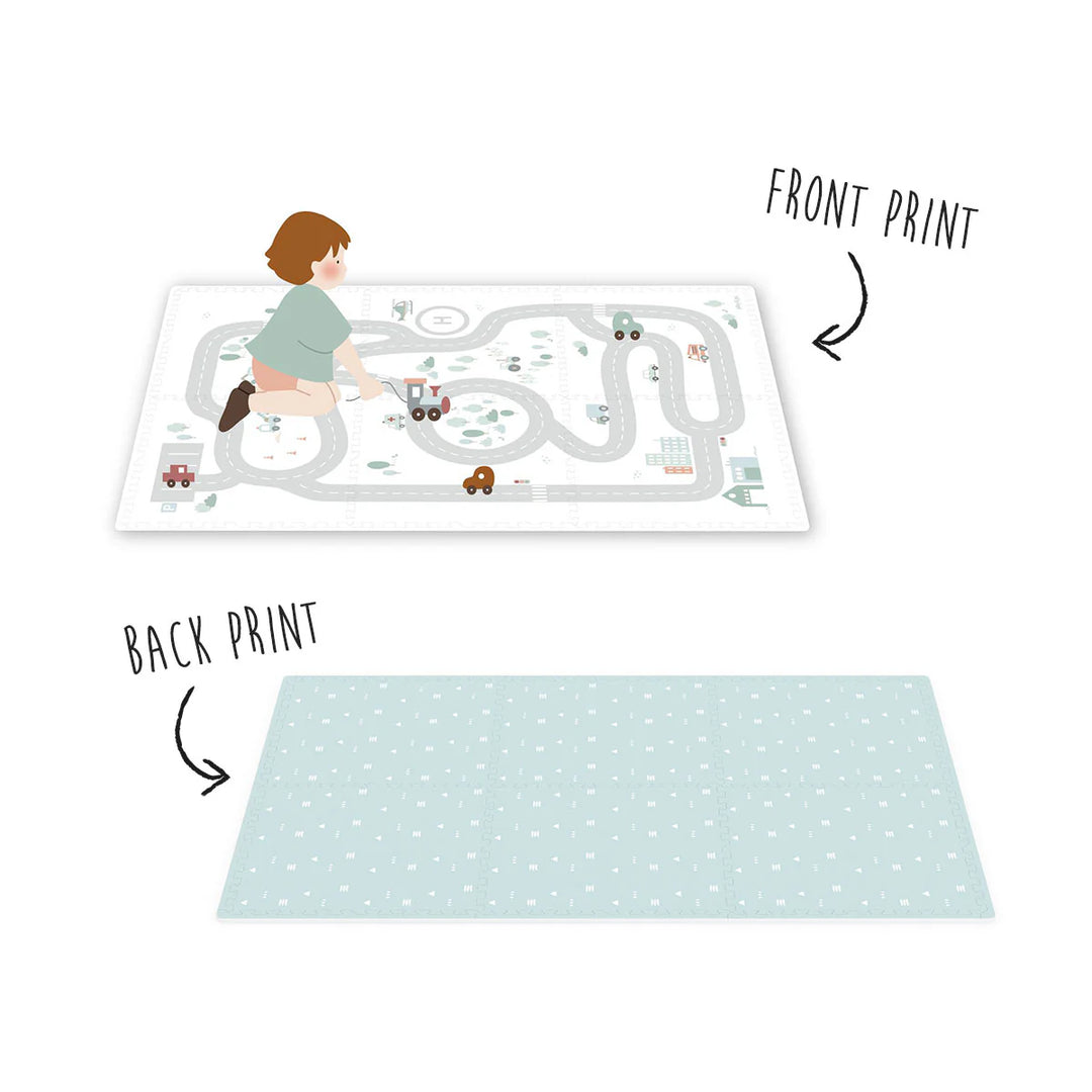Play & Go - 3 in 1 Activity Playmat - Roadmap Design - Mabel & Fox