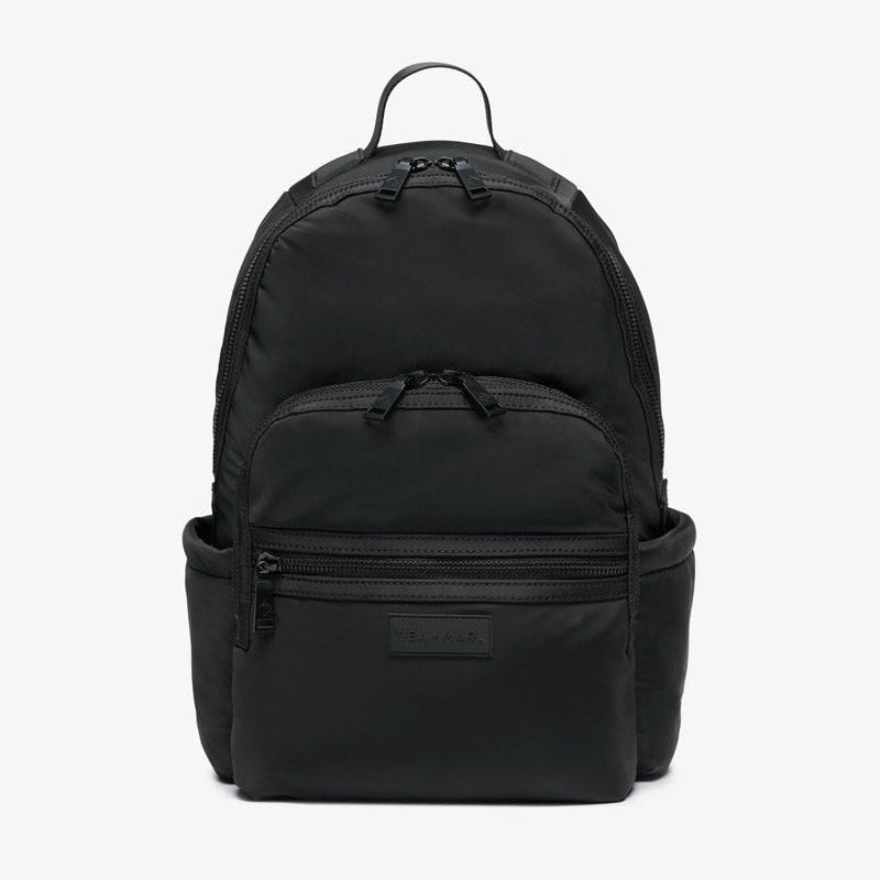 Elwood 2.0 Changing Backpack Black Woven - Mabel & Fox
