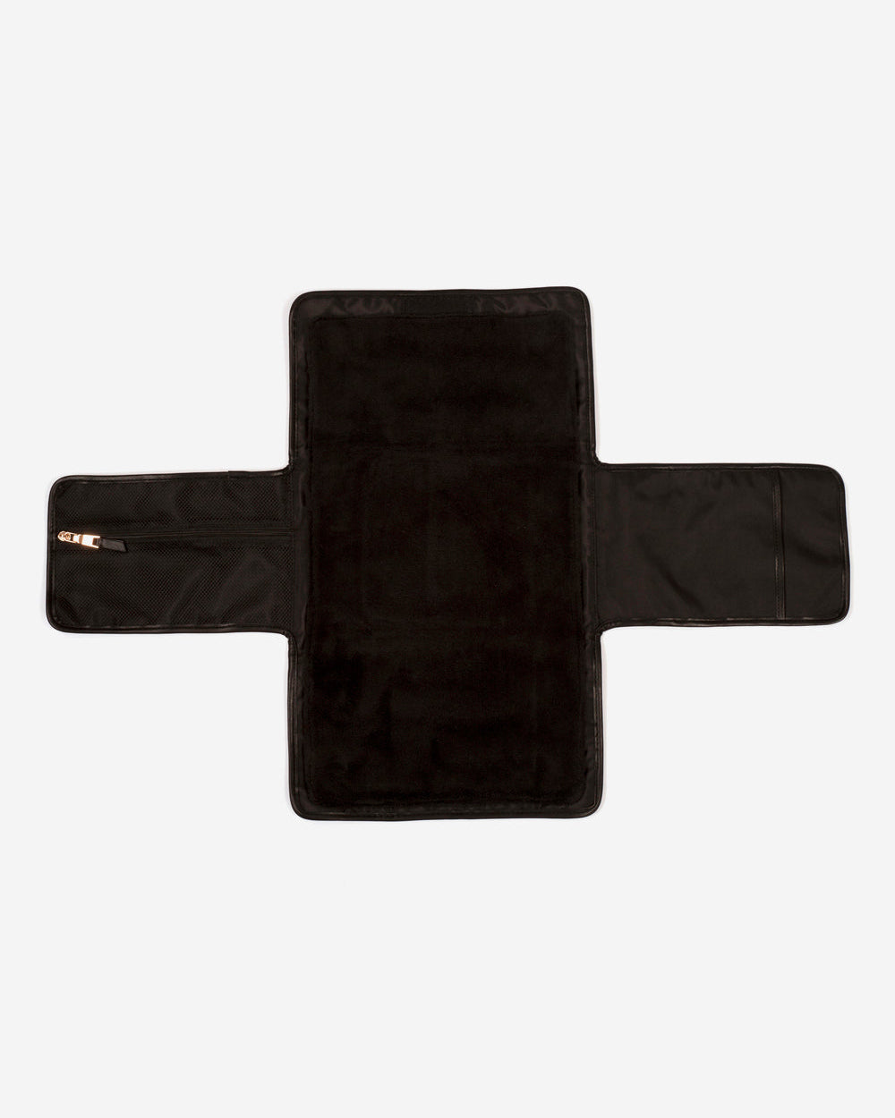 Tiba + Marl Etta Changing Clutch Brown Modern Floral Print