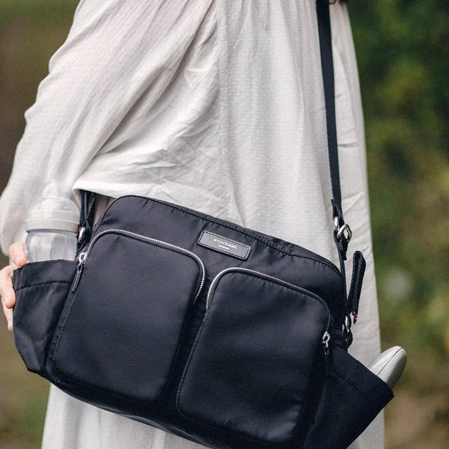 Storksak - Eco Stroller Bag - Black - Mabel & Fox