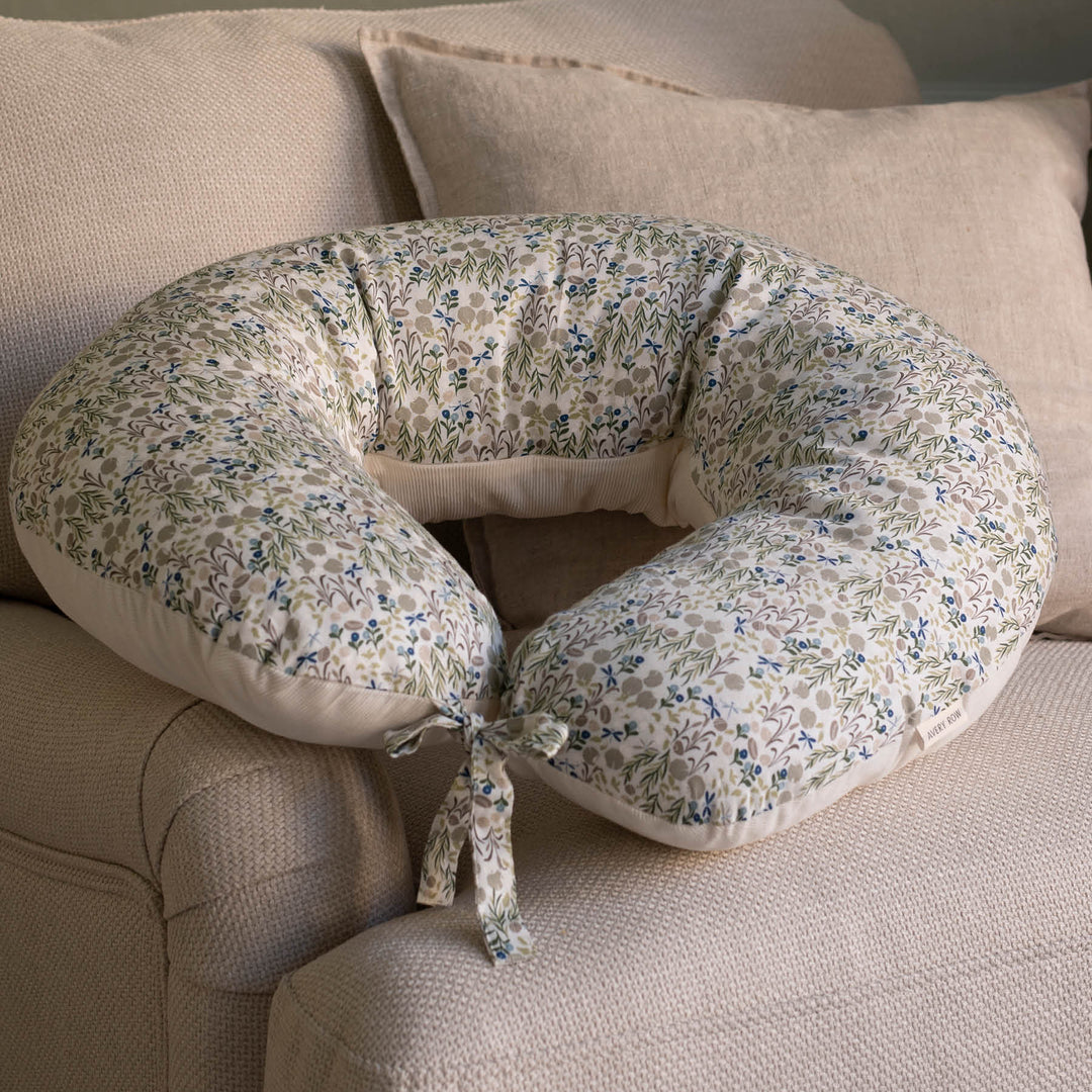 Avery Row - Nursing Pillow Cover - Riverbank