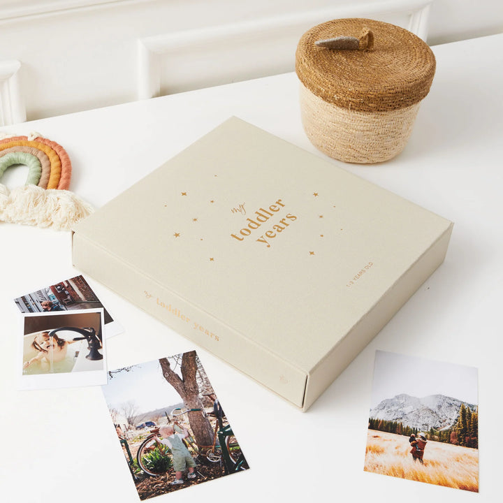 Blush & Gold - My Toddler Years Photo Album - 1-3 Years - Mabel & Fox