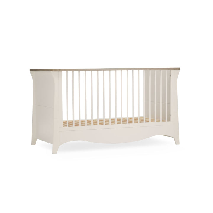 CuddleCo - Clara Cot Bed - Cashmere & Ash