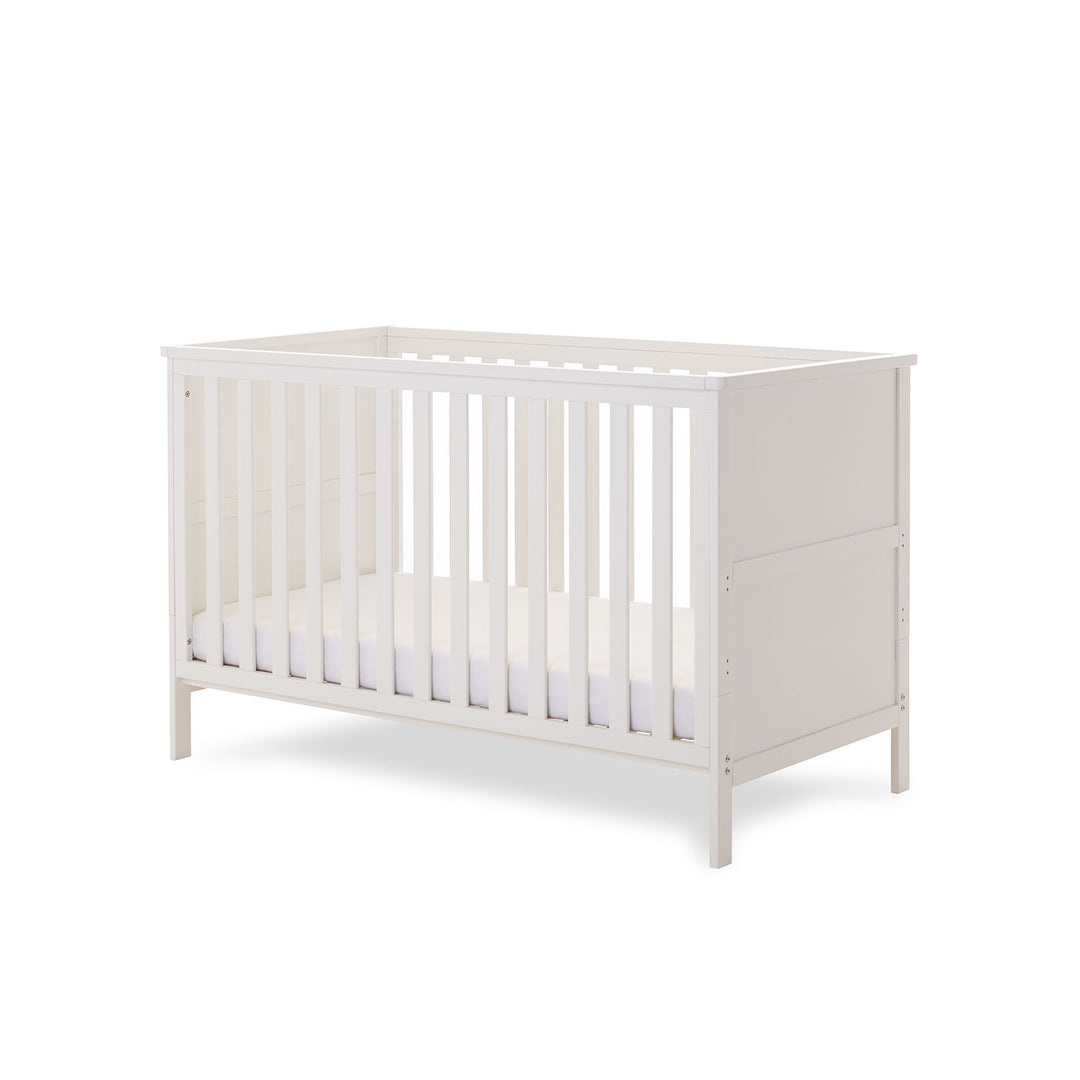 OBaby - Evie Cot Bed - White