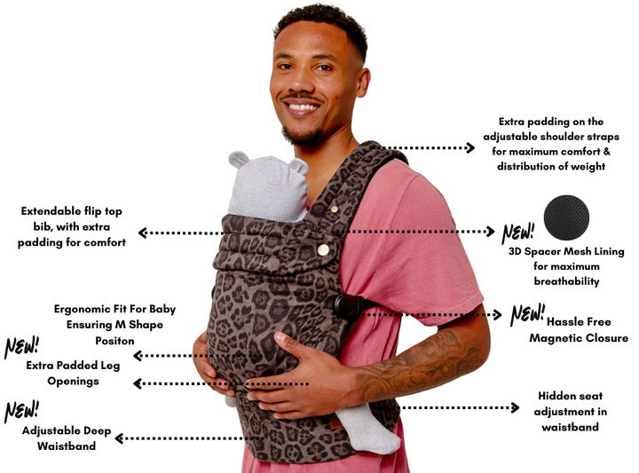 Bizzi Growin - Nomad Air Baby Carrier - Jaguar