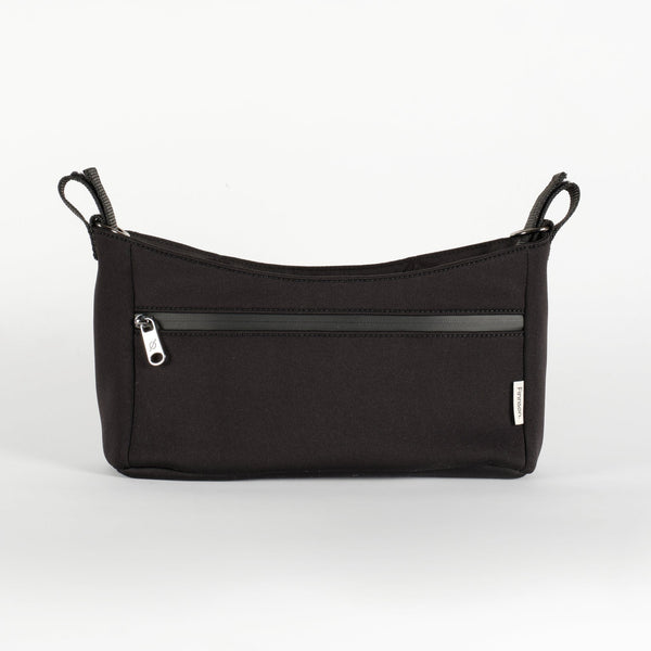 Finnson - ODIN Eco Stroller Caddy with built in stroller clips - black - Mabel & Fox