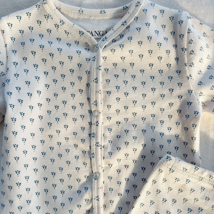 Konges Slojd -  Fanga Fontana- Bello- Newborn Set - Punto Blu