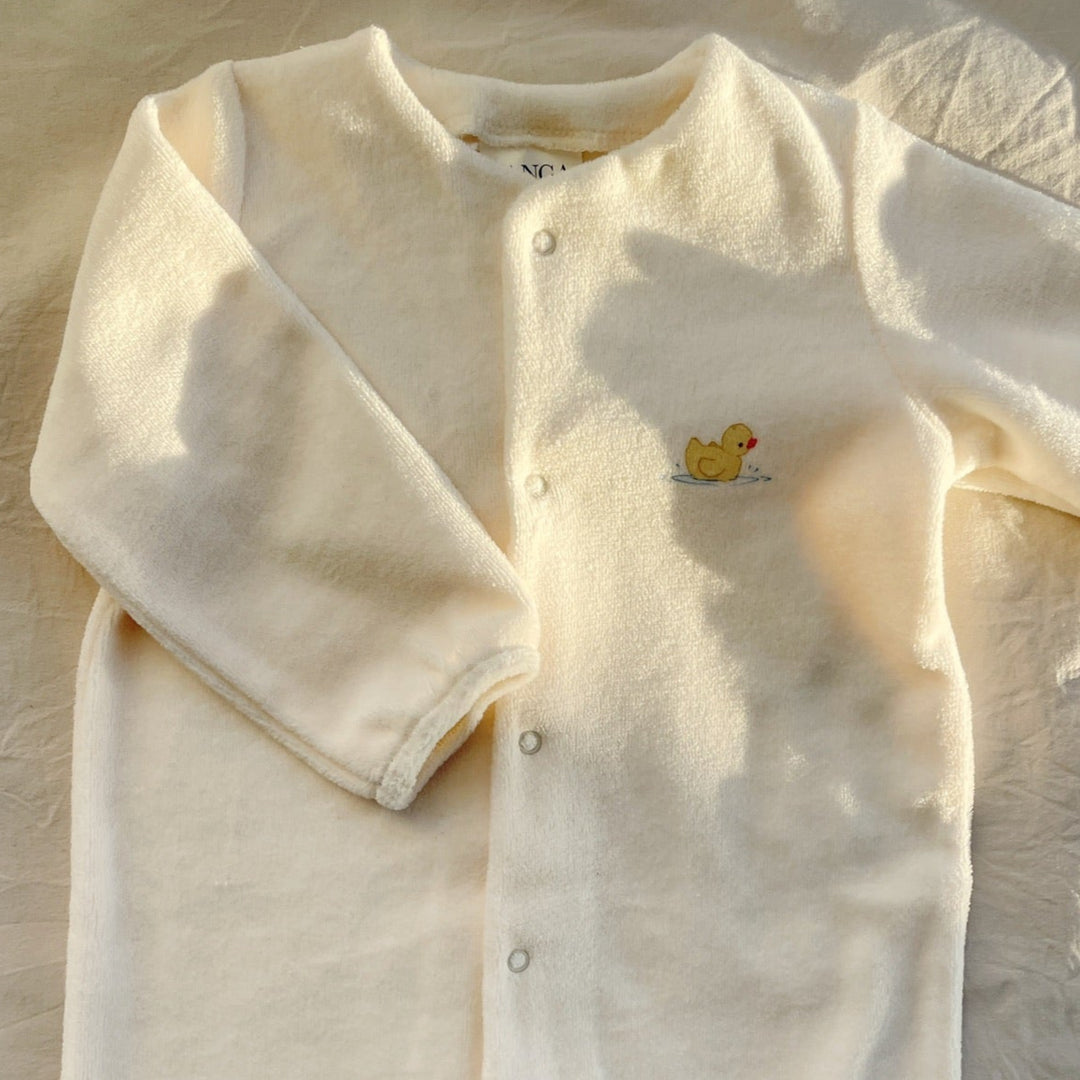 Konges Slojd - Fanga Fontana- Elu - Onesie - Antique White