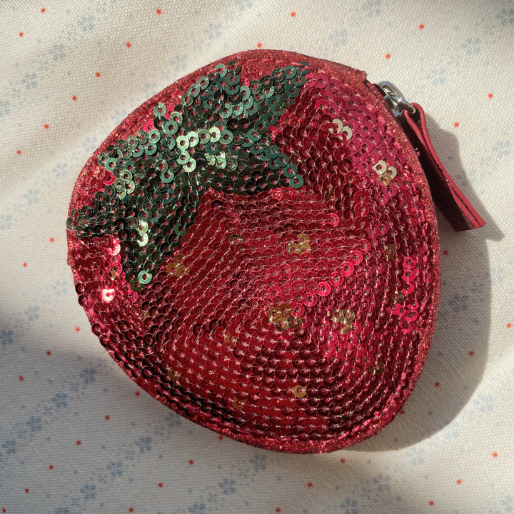 Konges Slojd – Fraise Wallet – Strawberry - Mabel & Fox