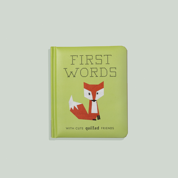 Paige Tate & Co. – Book – First Words with Cute Quilted Friends - Mabel & Fox