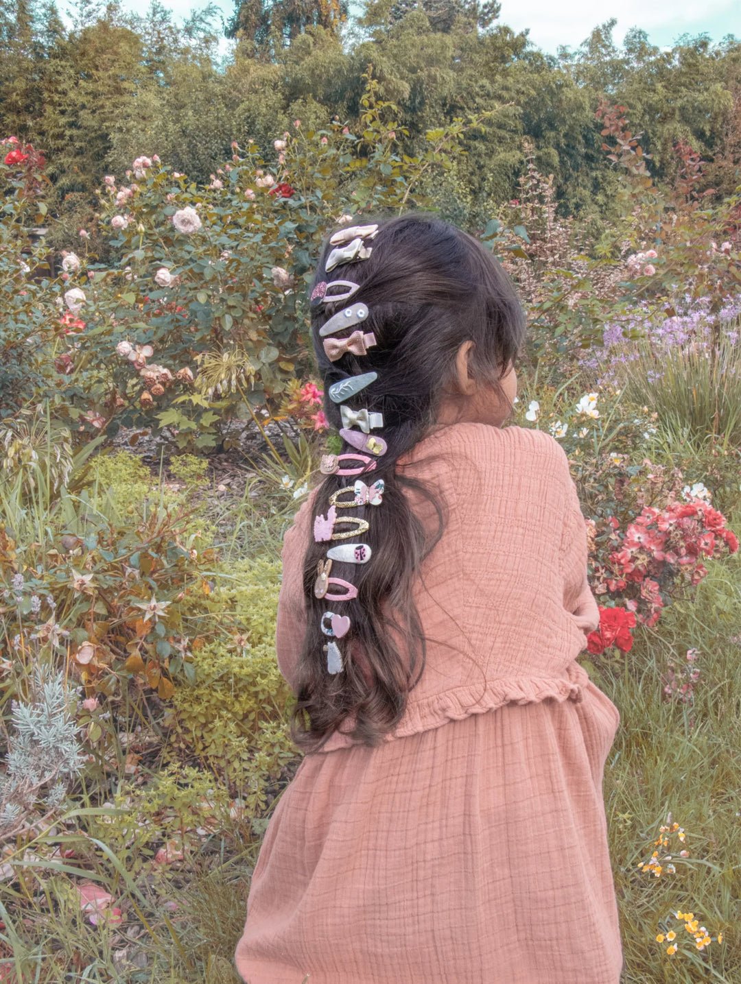 Flora Heart Clips Flora Heart Clips