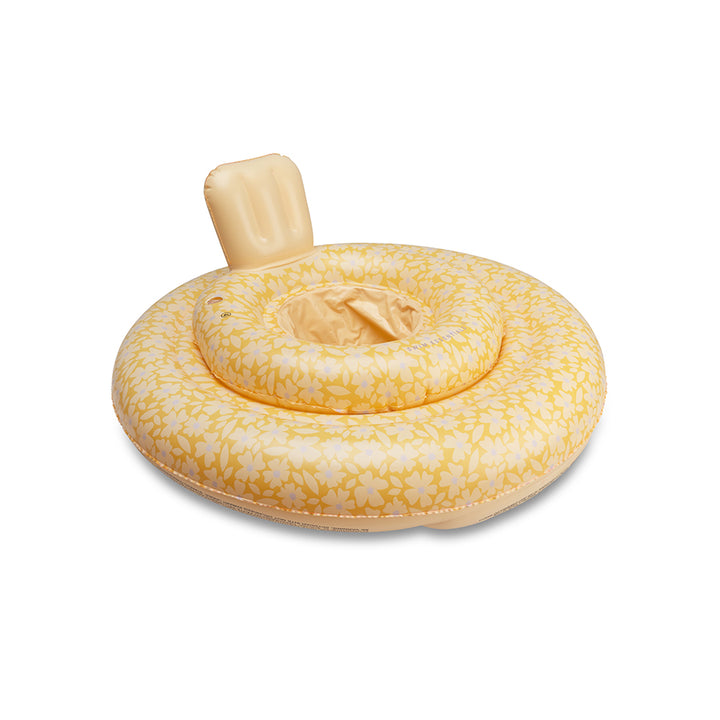 Swim Essentials - Baby Float - Florish Yellow- 0-1 years