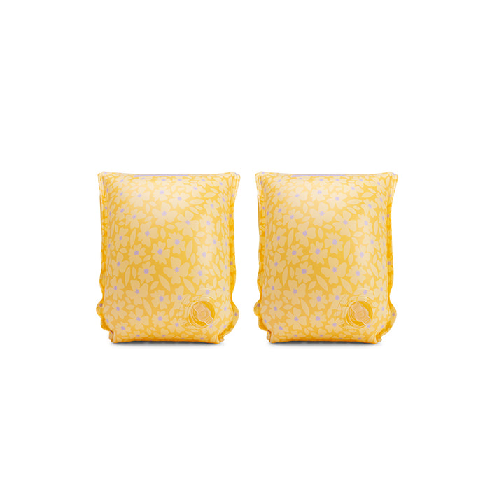 Swim Essentials - Arm Bands - Florish Yellow - 0-2 Years