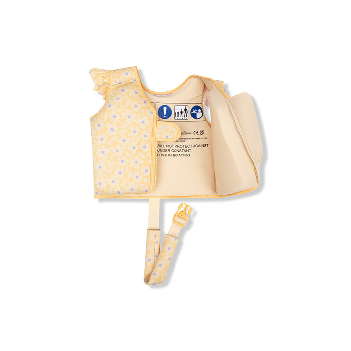 Swim Essentials - Swim Vest - Florish Yellow - 1 - 2YRS