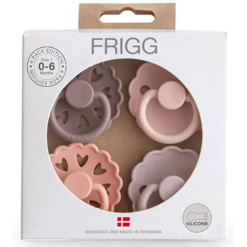 FRIGG - Pacifier 4 Pack - Sunset Bliss