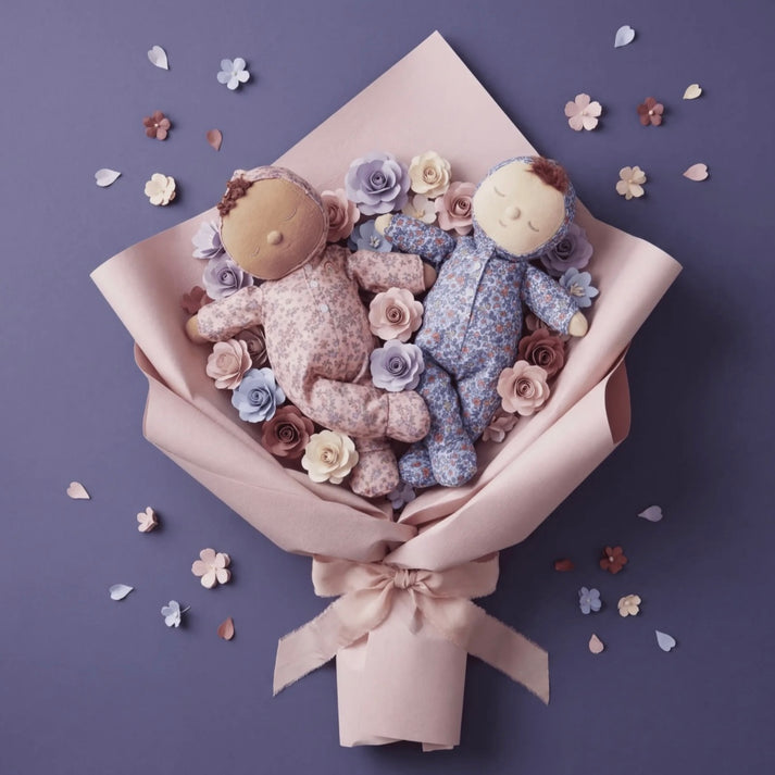 Dinkum Dolls – Dozy Dinkum – Tootsie Briar - Mabel & Fox