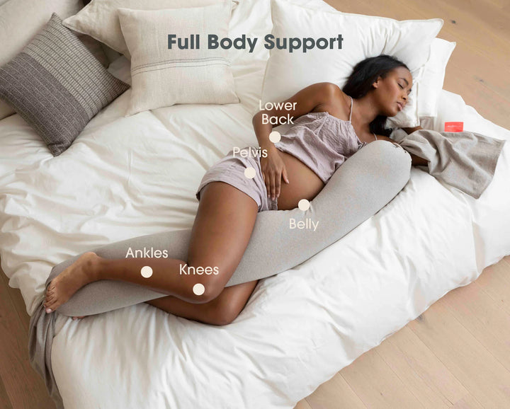 bbhugme - Pregnancy Pillow Kit - Seashell Beige
