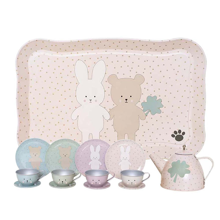 Jabadabado - Tea Set - Teddy & Bunny