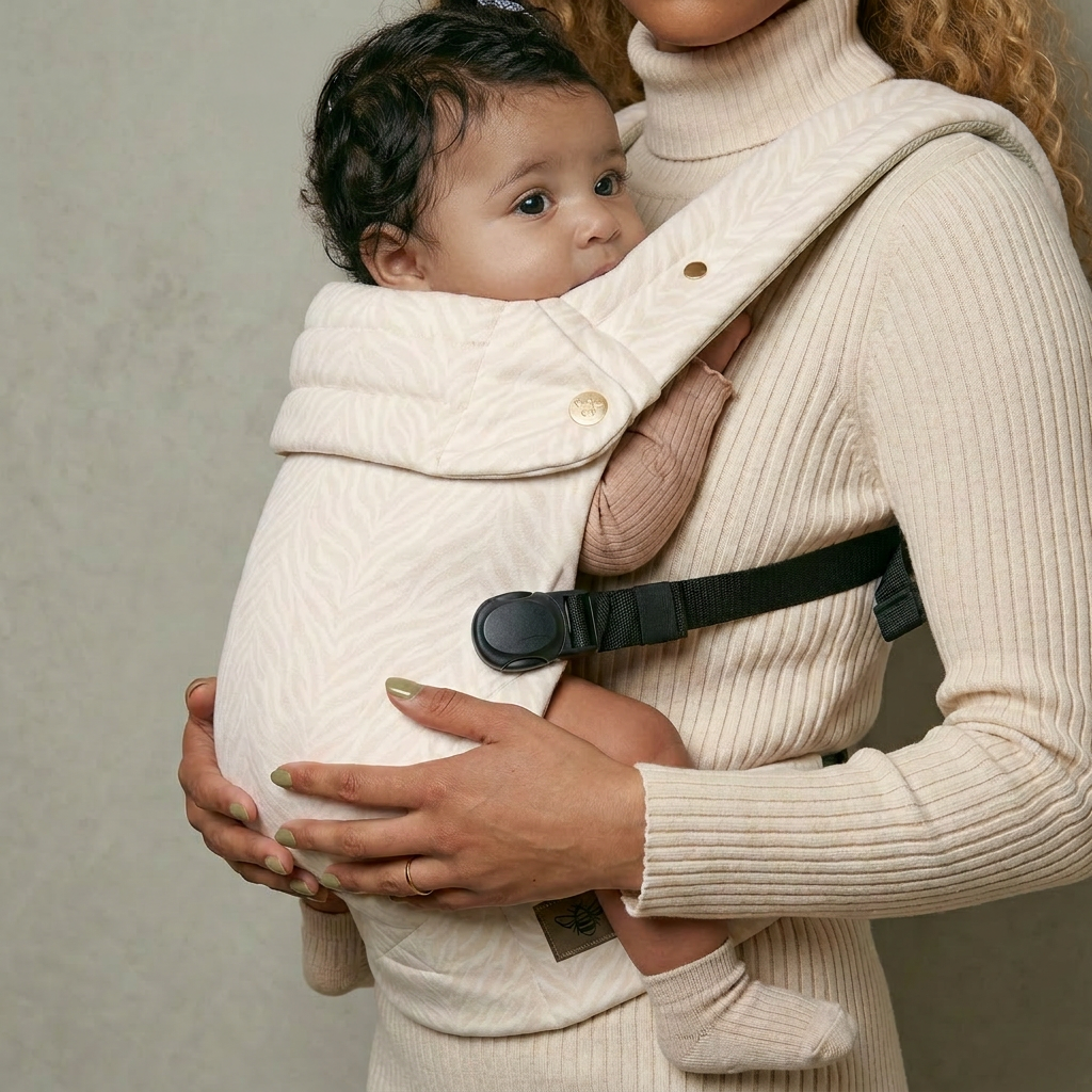 Nomad Air Animal Print Baby Carrier - Gazelle - Mabel & Fox